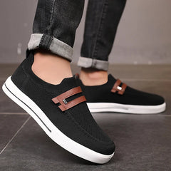 New Men Sports Shoes Mesh Breathable Casual Shoes Outdoor EVA Soft-Soled Walking Shoes Lightweight Comfortable Men Sports Shoes