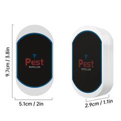 Ultrasonic Pest Repeller Electronic Pest Repeller No Noise Plug-in Insect Repeller Rat Mosquito Repellent for Cockroach Spiders