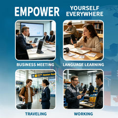 Language Translator Device AI Translation Support ChatGPT 138 Languages Translation Two Way Real Time Voice Translation