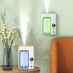 NEW Diffuser Aromatherapy Machine,Wireless Wall Hanging Portable Automatic Fragrance Spray Bathroom Toilet Deodorization