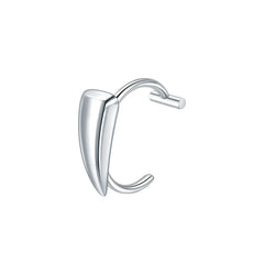 1PC Stainless Steel Fake Nose Ring Hoop Septum Rings Non-Pierced C