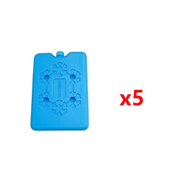 1-40Pcs Reusable Ice Pack Freezer Ice Cooler Bag Long-lasting Cooling Water Fill Box for Fresh Food Storage Refrigeration
