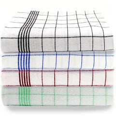 4Pcs, 45cm * 60cm, Multi-Colored Checkered Kitchen Dishcloths, Cleaning Cloths, Multi-Functional Kitchen Towels