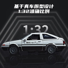 AE86 Defromed Alloy Car Model Robot 19.5cm Action Figure Initial Drift Tofu Cart Toys