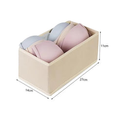 Foldable Drawer Organizers Underwear Storage Box Home Bra Socks Leggings Belts Ties Storage Organizers Box Closet Organization