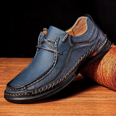Shoes for Men 2023 Handmade Leather Casual Sneakers Comfort Design Man Shoe Business Leather Fashion Plus Size Shoes for Men