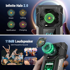 Ulefone Armor 33 Pro 5G Rugged Phone 25500 mAh 512GB ROM 120Hz 6.59”3.4" Rear Screen NFC Android Smartphone