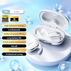True Wireless Bluetooth Headsets ENC Noise Reduction Hanging Ear Long Battery Life 9D Stereo LED Digital Display Touch Earphones