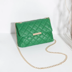 Diamond Lattice Women Shoulder Bag Female Embroidered Luxury Small Square Bag PU Leather Crossbody Bags Handbag Purses Phone Bag