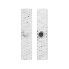100pcs UHF RFID Tag UHF Sew Soft Textile Non-Woven Label Laundry Tag RFID Laundry Tag