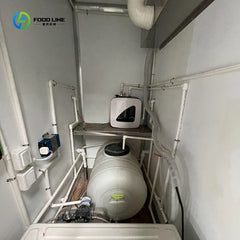 Outdoor Luxury Shower and Toilet Cabin with Mobile Bathroom Facilities for Camping and Events Restroom Trailer