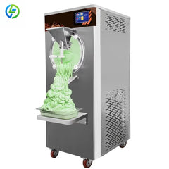 Customized Gelato Machine 38-40L/H Hard Ice Creme Making Machine Automatic Commercial Ice Cream Maker Machine for Business Price