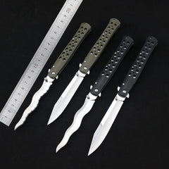 Folding Knife TI LITE Flipper Knife S35VN Blade Outdoor Professional Military Tactical Hunting Survival Self defense Knives Tool