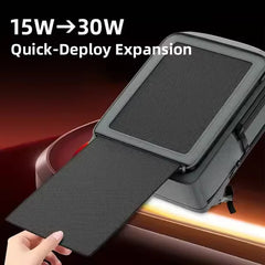 35L Large Capacity Solar Backpack 30W USB Charging Hiking Travel Bag for Mobile Phone Outdoor Camping Rucksack with Power