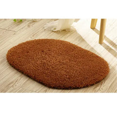 Cashmere Bath Bathroom Bedroom Floor Mat Shower Rug Non-Slip Thicken