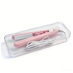 New Curling Iron Mini Hair Straightener Iron Ceramic Straightening Styling Tools Hair Curler Flat Iron Beard Straightener