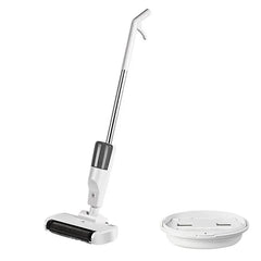 Handheld Cordless Hard Floor Sweeper Vacuum Cleaner Wireless Electric Mop Cleaner Automatic  2 in 1 Wet & Dry Home Cleaner