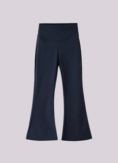 Girls Flared Pants High Waist Yoga Leggings Teenagers Stretch Elastic Waistband Kids Sportswear Trousers Autumn Spring
