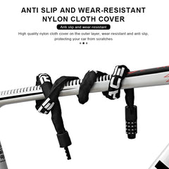 Bicycle Chain Lock Anti-Theft High Security Reinforced Bike Lock For Scooter Electric E-Bike Motorcycle Cycling Accessories