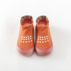 Baby Floor Shoes Blue and Pink Baby Indoor and Outdoor Walking Socks