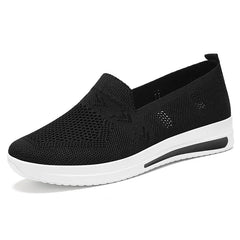 Spring New Women's Sports Shoes, Fashionable, Breathable, Lightweight, Non-slip, Wear-resistant, Casual Sports Shoes, Flat Shoes
