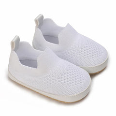 HAIZHIW 0-18M Baptism Newborn Baby Prewalker Girls Boys Casual Shoes Leather Non-Slip Soft-Sole Infant Toddler First Walkers