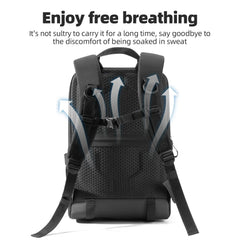 ROCKBROS Shoulder Bag 20L Large Capacity Solar Power Supply Backpack 10V USB Portable Solar Panel Outdoor Sports Hiking Backpack
