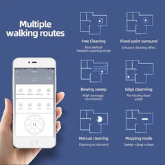 New Wireless Smart Robot Vacuum Cleaner Multifunctional Super Quiet Vacuuming Mopping Humidifying For Home Use Home Appliance