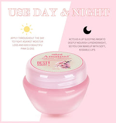 Sleeping Lip Mask Gift Box 10g×6PCS Lip Balm Set Moisturizes Lips, Smoothes, and Is a Universal in the Morning and Evening