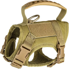 Tactical Harness Vest Dog Harness Leash Set for Small Dogs Training Easy Control Vest Pet Chest Strap Accessories for Puppy Cat