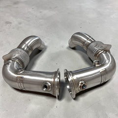 Race Downpipe For BMW F10 M5 and F12, F06, F13 M6 including Competition (S63 Engine) | Palenon Performance