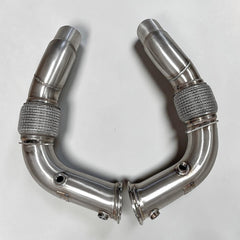Race Downpipe For BMW F10 M5 and F12, F06, F13 M6 including Competition (S63 Engine) | Palenon Performance